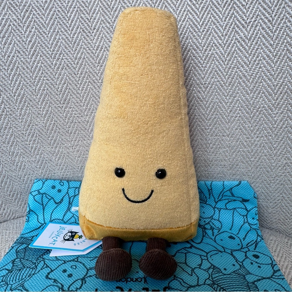 Jellycat Amuseables Parmesan Plush Toy NWT
